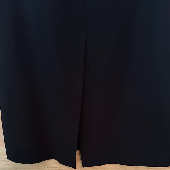 STAUD Smith Skirt Black Midi Column Pencil Skirt Size 6 - Picture 9 of 10